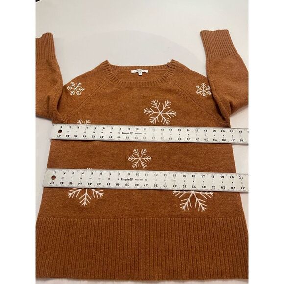 Workshop Republic Clothing Snowflake Sweater Size Medium - Picture 4 of 11